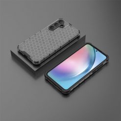 Kryty na mobil | Odolný kryt Honeycomb Armor čierny – Samsung Galaxy A55 5G | Kryty na mobil