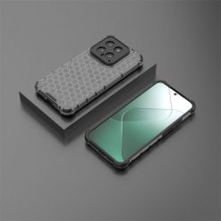 Odolný kryt Honeycomb Armor čierny – Xiaomi 14 | Kryty na mobil Kryty na mobil | Odolný kryt Honeycomb Armor čierny – Xiaomi 14 | Kryty na mobil