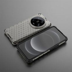Kryty na mobil | Odolný kryt Honeycomb Armor čierny – Xiaomi 14 Ultra | Kryty na mobil