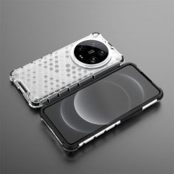 Kryty na mobil | Odolný kryt Honeycomb Armor transparentný – Xiaomi 14 Ultra | Kryty na mobil