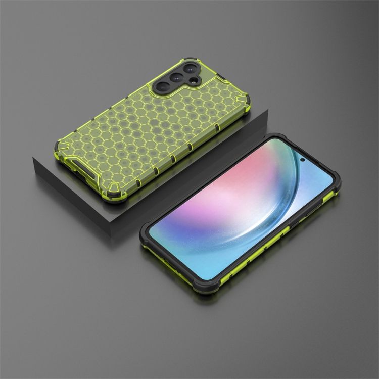 Odolný kryt Honeycomb Armor zelený – Samsung Galaxy A35 5G | Kryty na mobil Kryty na mobil | Odolný kryt Honeycomb Armor zelený – Samsung Galaxy A35 5G | Kryty na mobil