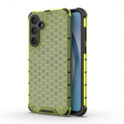 Kryty na mobil | Odolný kryt Honeycomb Armor zelený – Samsung Galaxy A35 5G | Kryty na mobil