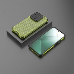 Odolný kryt Honeycomb Armor zelený – Xiaomi 14 | Kryty na mobil Kryty na mobil | Odolný kryt Honeycomb Armor zelený – Xiaomi 14 | Kryty na mobil