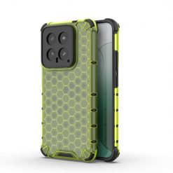 Kryty na mobil | Odolný kryt Honeycomb Armor zelený – Xiaomi 14 | Kryty na mobil