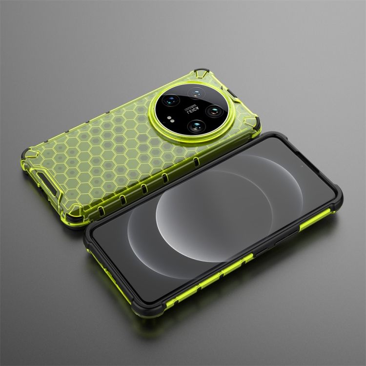 Odolný kryt Honeycomb Armor zelený – Xiaomi 14 Ultra | Kryty na mobil Kryty na mobil | Odolný kryt Honeycomb Armor zelený – Xiaomi 14 Ultra | Kryty na mobil