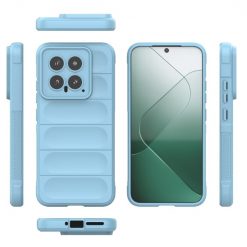 Odolný kryt Magic Shield bledomodrý – Xiaomi 14 | Kryty na mobil Kryty na mobil | Odolný kryt Magic Shield bledomodrý – Xiaomi 14 | Kryty na mobil
