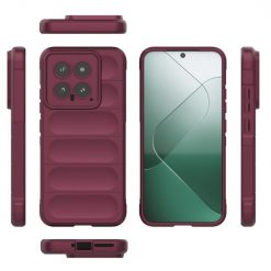 Kryty na mobil | Odolný kryt Magic Shield bordový – Xiaomi 14 | Kryty na mobil