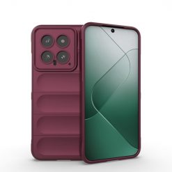 Kryty na mobil | Odolný kryt Magic Shield bordový – Xiaomi 14 | Kryty na mobil