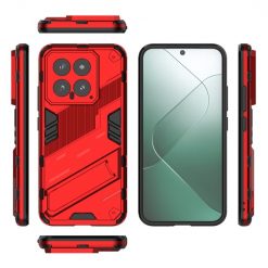 Kryty na mobil | Odolný Kryt Punk armor case červený – Xiaomi 14 | Kryty na mobil
