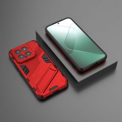 Kryty na mobil | Odolný Kryt Punk armor case červený – Xiaomi 14 | Kryty na mobil