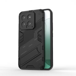 Kryty na mobil | Odolný Kryt Punk armor case čierny – Xiaomi 14 | Kryty na mobil