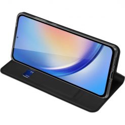 Kryty na mobil | Peňaženkové puzdro Dux Ducis Skin Pro čierne – Samsung Galaxy A35 5G | Kryty na mobil