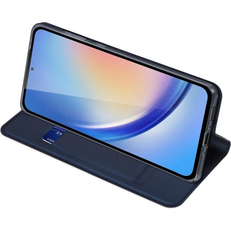 Peňaženkové puzdro Dux Ducis Skin Pro modré – Samsung Galaxy A35 5G | Kryty na mobil Kryty na mobil | Peňaženkové puzdro Dux Ducis Skin Pro modré – Samsung Galaxy A35 5G | Kryty na mobil