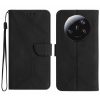 Kryty na mobil | Peňaženkové puzdro Embossing Pattern Stitchy case zelené – Xiaomi 14 Ultra | Kryty na mobil