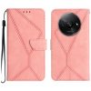 Peňaženkové puzdro Embossing Pattern Stitchy case hnedé – Xiaomi Redmi A3 | Kryty na mobil Kryty na mobil | Peňaženkové puzdro Embossing Pattern Stitchy case hnedé – Xiaomi Redmi A3 | Kryty na mobil
