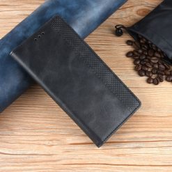 Peňaženkové puzdro Retro Leather čierne – Nubia Z60 Ultra