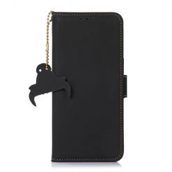 Kryty na mobil | Peňaženkové puzdro RFID Leather case čierne – Xiaomi 14 | Kryty na mobil