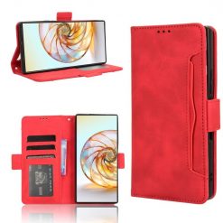Peňaženkové puzdro Slots case červené – Nubia Z60 Ultra | Kryty na mobil Kryty na mobil | Peňaženkové puzdro Slots case červené – Nubia Z60 Ultra | Kryty na mobil