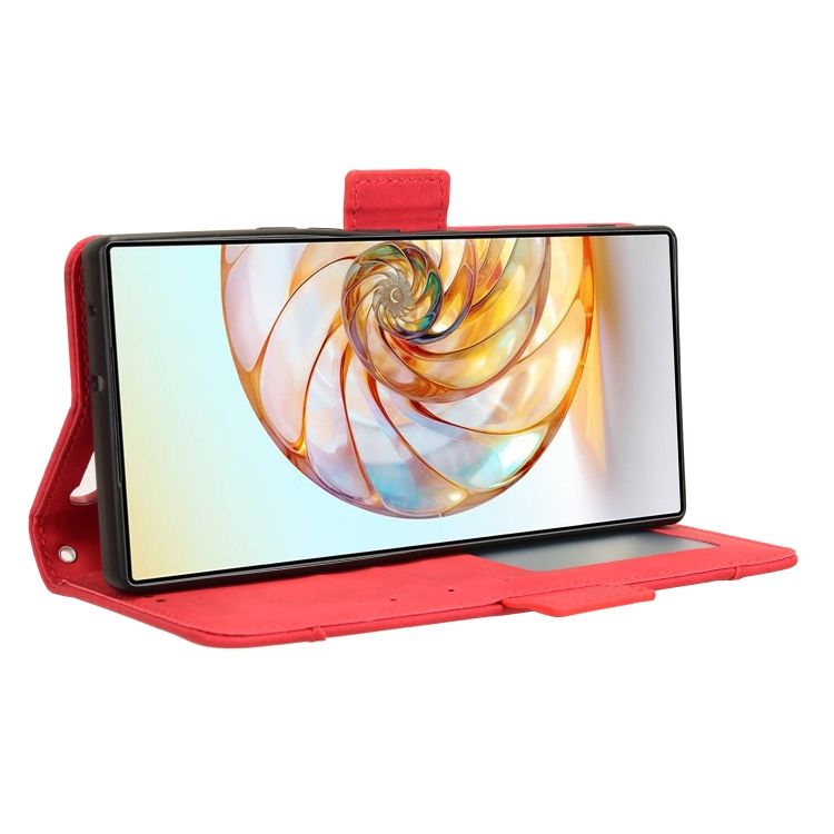 Peňaženkové puzdro Slots case červené – Nubia Z60 Ultra | Kryty na mobil Kryty na mobil | Peňaženkové puzdro Slots case červené – Nubia Z60 Ultra | Kryty na mobil