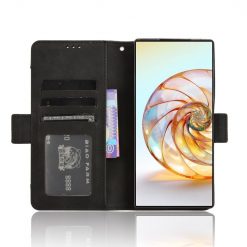 Peňaženkové puzdro Slots case čierne – Nubia Z60 Ultra | Kryty na mobil Kryty na mobil | Peňaženkové puzdro Slots case čierne – Nubia Z60 Ultra | Kryty na mobil