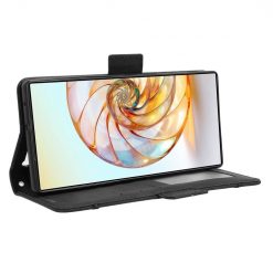 Peňaženkové puzdro Slots case čierne – Nubia Z60 Ultra | Kryty na mobil Kryty na mobil | Peňaženkové puzdro Slots case čierne – Nubia Z60 Ultra | Kryty na mobil