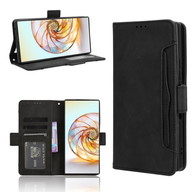 Peňaženkové puzdro Slots case čierne – Nubia Z60 Ultra | Kryty na mobil Kryty na mobil | Peňaženkové puzdro Slots case čierne – Nubia Z60 Ultra | Kryty na mobil