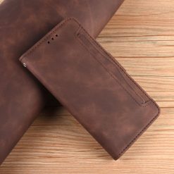 Kryty na mobil | Peňaženkové puzdro Slots case hnedé – Nubia Z60 Ultra | Kryty na mobil