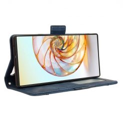 Kryty na mobil | Peňaženkové puzdro Slots case modré – Nubia Z60 Ultra | Kryty na mobil