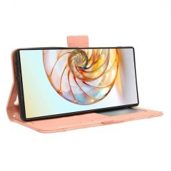 Kryty na mobil | Peňaženkové puzdro Slots case ružové – Nubia Z60 Ultra | Kryty na mobil