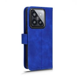 Kryty na mobil | Peňaženkové puzdro Solid modré – Xiaomi 14 | Kryty na mobil