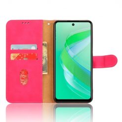 Peňaženkové puzdro Solid ružové – Infinix Smart 8 | Kryty na mobil Kryty na mobil | Peňaženkové puzdro Solid ružové – Infinix Smart 8 | Kryty na mobil