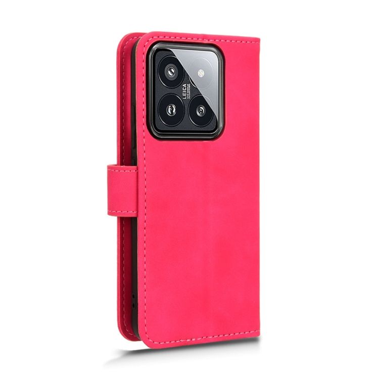 Peňaženkové puzdro Solid ružové – Xiaomi 14 | Kryty na mobil Kryty na mobil | Peňaženkové puzdro Solid ružové – Xiaomi 14 | Kryty na mobil
