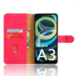 Kryty na mobil | Peňaženkové puzdro Solid ružové – Xiaomi Redmi A3 | Kryty na mobil