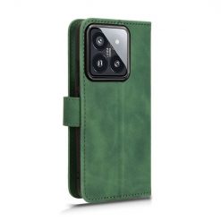 Kryty na mobil | Peňaženkové puzdro Solid zelené – Xiaomi 14 | Kryty na mobil