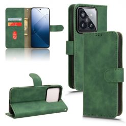 Kryty na mobil | Peňaženkové puzdro Solid zelené – Xiaomi 14 | Kryty na mobil