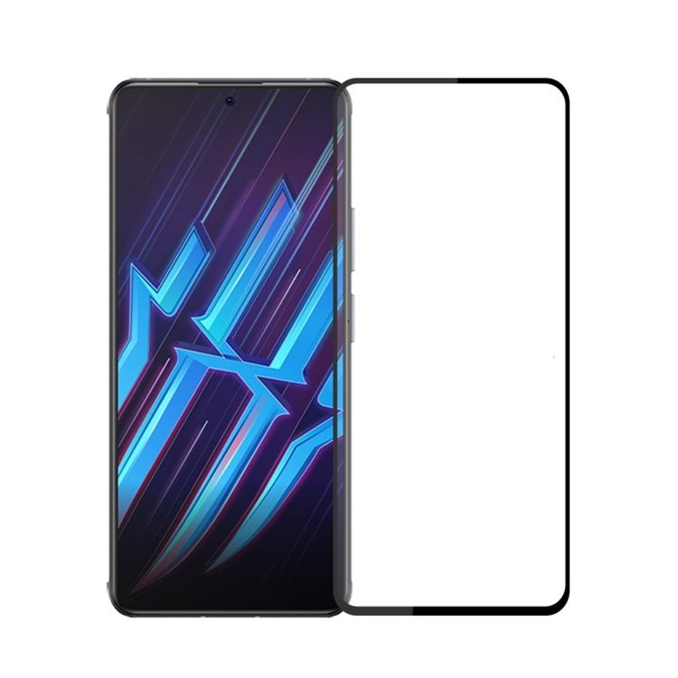 Tvrdené sklo celopovrchové čierne – Nubia Red Magic 8S Pro | Kryty na mobil Kryty na mobil | Tvrdené sklo celopovrchové čierne – Nubia Red Magic 8S Pro | Kryty na mobil