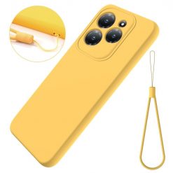 Kryty na mobil | Zadný kryt Candy Case žltý – Infinix Hot 40 Pro | Kryty na mobil