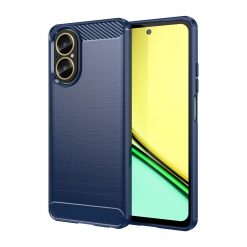 Kryty na mobil | Zadný kryt Carbon modrý – Realme C67 4G | Kryty na mobil