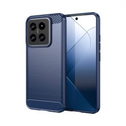 Kryty na mobil | Zadný Kryt Carbon modrý – Xiaomi 14 | Kryty na mobil