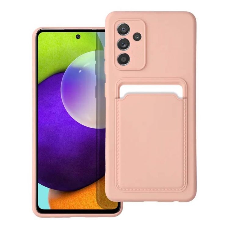 Zadný kryt Card Case ružový – Samsung Galaxy A55 5G | Kryty na mobil Kryty na mobil | Zadný kryt Card Case ružový – Samsung Galaxy A55 5G | Kryty na mobil