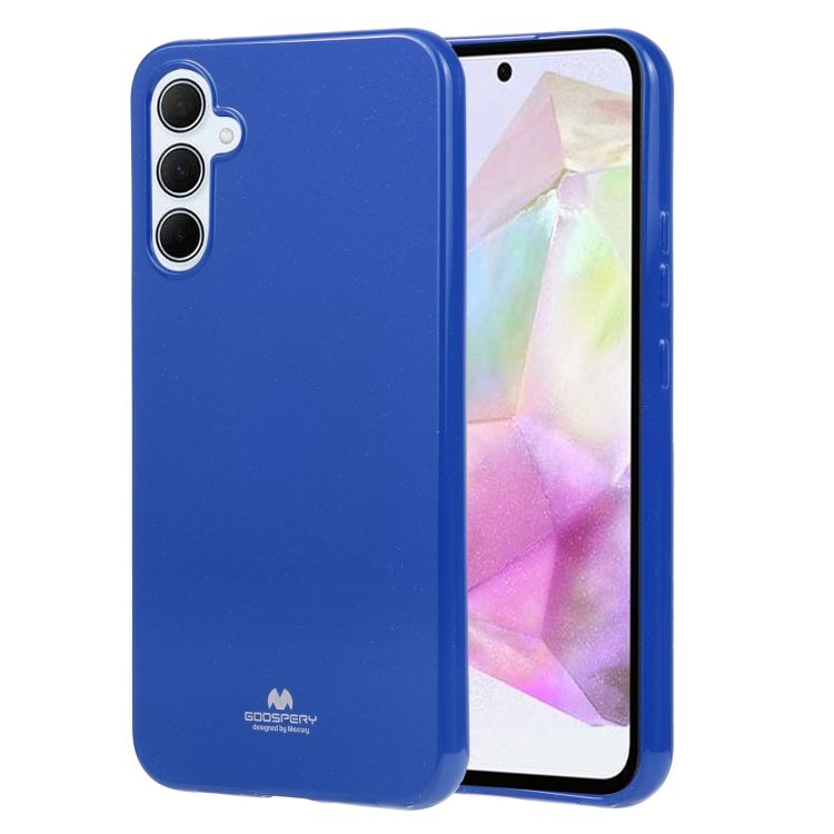 Zadný kryt Goospery Pearl Jelly modrý – Samsung Galaxy A35 5G | Kryty na mobil Kryty na mobil | Zadný kryt Goospery Pearl Jelly modrý – Samsung Galaxy A35 5G | Kryty na mobil