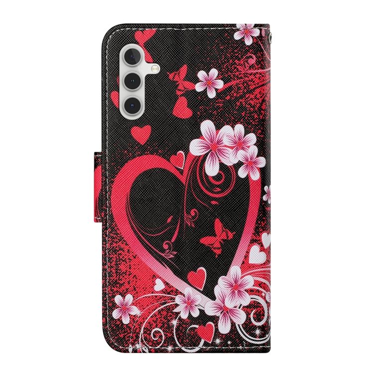Knižkové puzdro Trendy Cross case Červené srdce – Samsung Galaxy A35 5G | Kryty na mobil Kryty na mobil | Knižkové puzdro Trendy Cross case Červené srdce – Samsung Galaxy A35 5G | Kryty na mobil