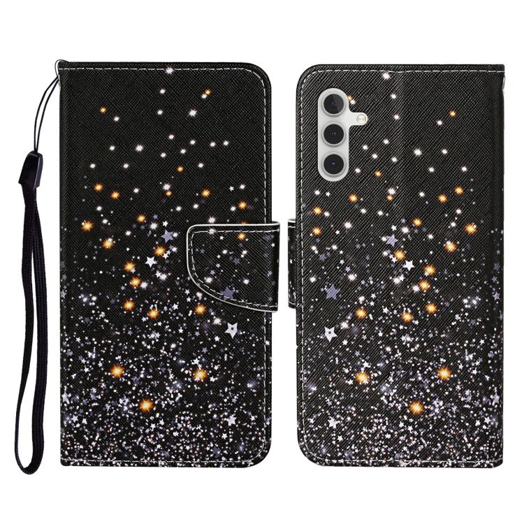 Knižkové puzdro Trendy Cross case Hviezdy – Samsung Galaxy A35 5G | Kryty na mobil Kryty na mobil | Knižkové puzdro Trendy Cross case Hviezdy – Samsung Galaxy A35 5G | Kryty na mobil