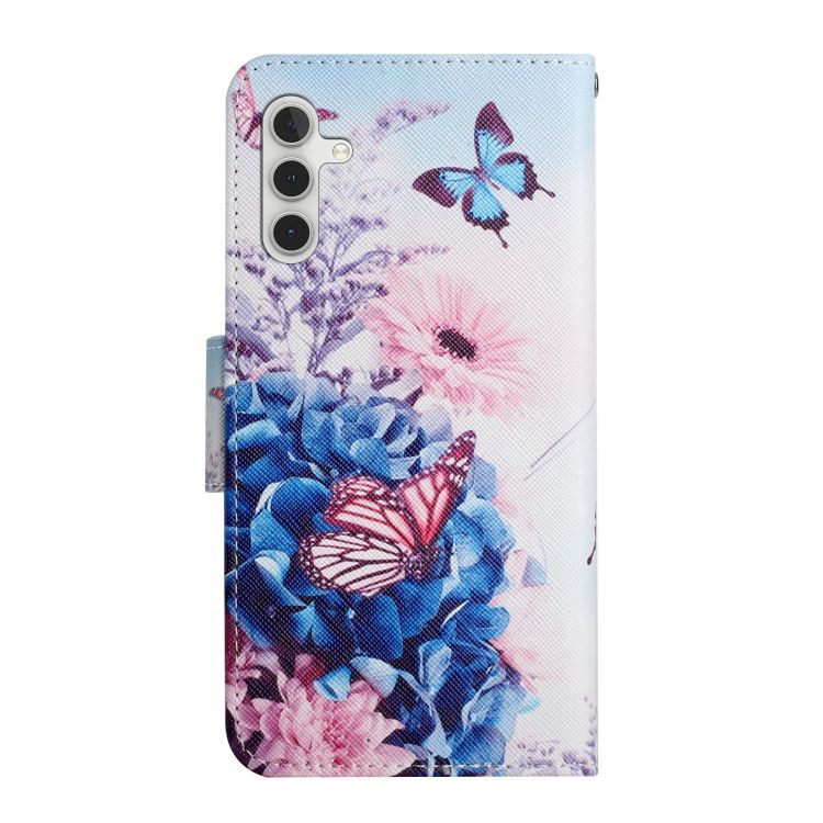 Knižkové puzdro Trendy Cross case Modrý motýľ – Samsung Galaxy A35 5G | Kryty na mobil Kryty na mobil | Knižkové puzdro Trendy Cross case Modrý motýľ – Samsung Galaxy A35 5G | Kryty na mobil