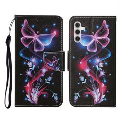 Knižkové puzdro Trendy Cross case Nočný motýľ – Samsung Galaxy A35 5G | Kryty na mobil Kryty na mobil | Knižkové puzdro Trendy Cross case Nočný motýľ – Samsung Galaxy A35 5G | Kryty na mobil