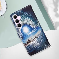Knižkové puzdro Trendy Cross case Vlna – Samsung Galaxy A35 5G | Kryty na mobil Kryty na mobil | Knižkové puzdro Trendy Cross case Vlna – Samsung Galaxy A35 5G | Kryty na mobil