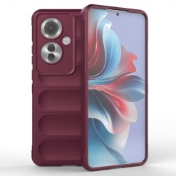Kryty na mobil | Odolný kryt Magic Shield bordový – Oppo Reno 11 F 5G | Kryty na mobil