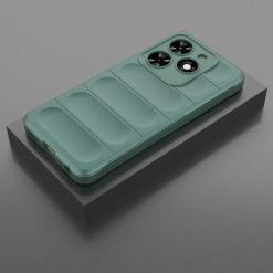Kryty na mobil | Odolný kryt Magic Shield zelený – Tecno Spark 20C / 20 / Go 2024 | Kryty na mobil