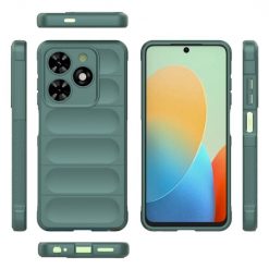 Kryty na mobil | Odolný kryt Magic Shield zelený – Tecno Spark 20C / 20 / Go 2024 | Kryty na mobil