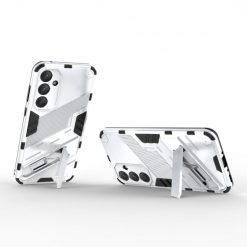 Kryty na mobil | Odolný Kryt Punk armor case biely – Samsung Galaxy A35 5G | Kryty na mobil
